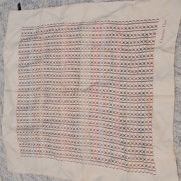 Authentic Dior silk scarf - Picture 2 of 7